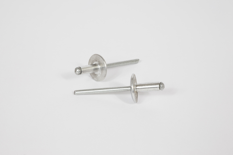 Rivetti graf in alluminio chiodo in acciaio zincato a testa larga